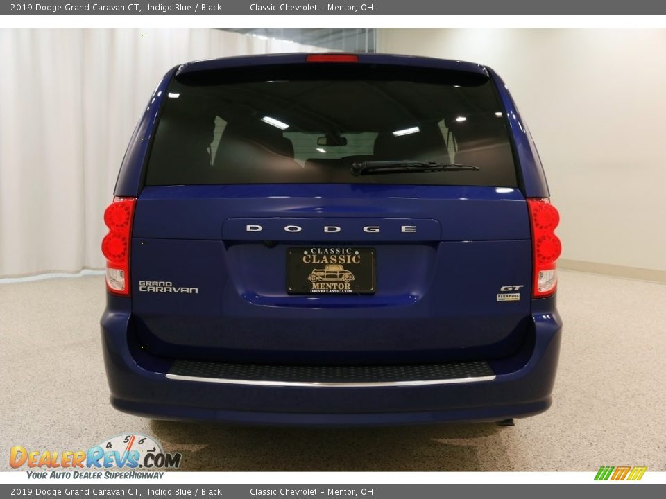 2019 Dodge Grand Caravan GT Indigo Blue / Black Photo #22