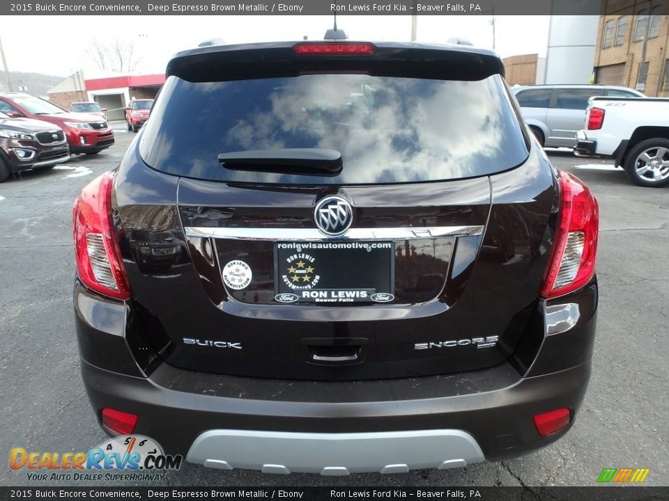 2015 Buick Encore Convenience Deep Espresso Brown Metallic / Ebony Photo #3