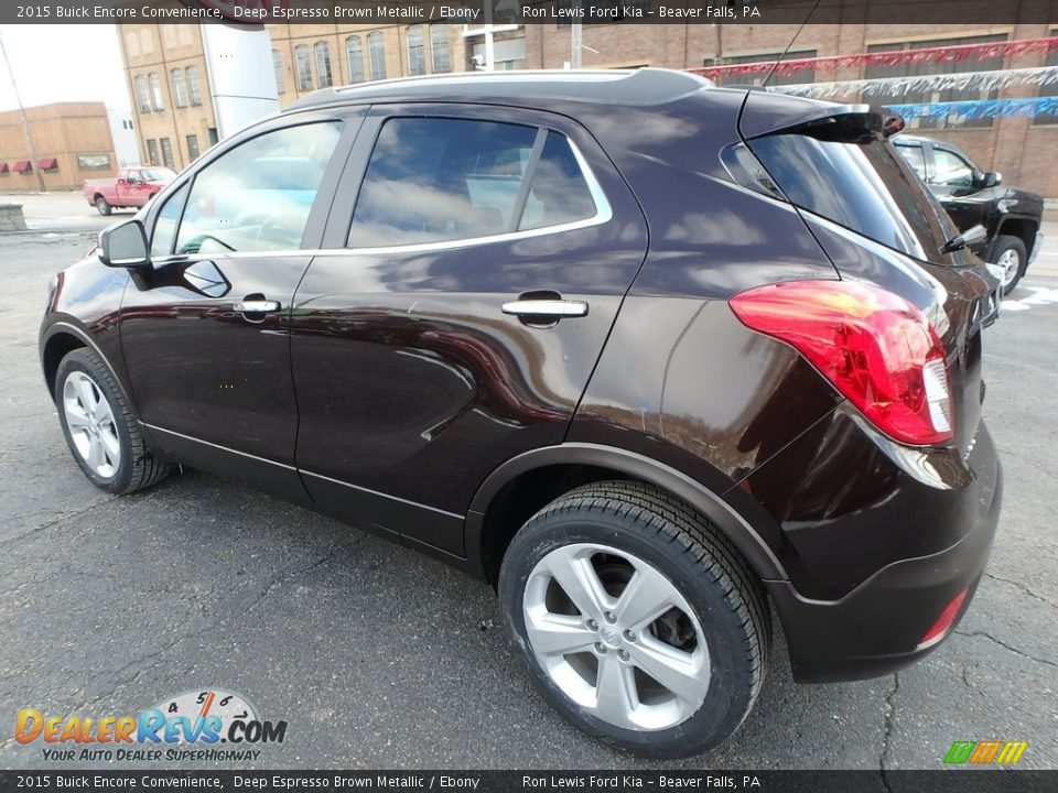 2015 Buick Encore Convenience Deep Espresso Brown Metallic / Ebony Photo #5