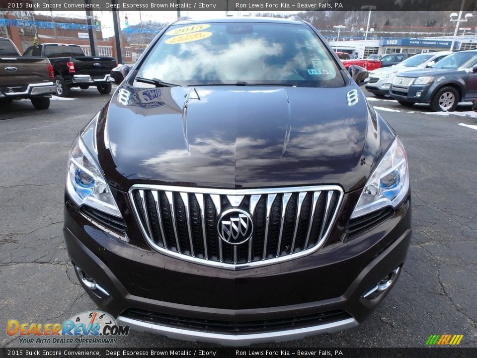 2015 Buick Encore Convenience Deep Espresso Brown Metallic / Ebony Photo #8