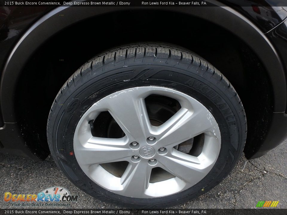 2015 Buick Encore Convenience Deep Espresso Brown Metallic / Ebony Photo #10
