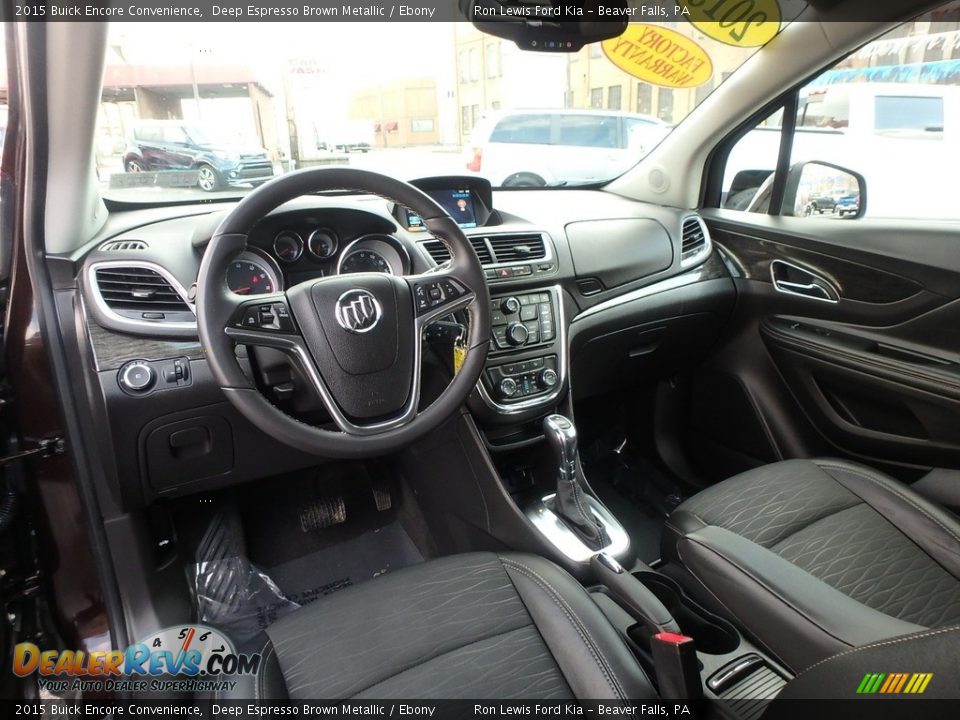 2015 Buick Encore Convenience Deep Espresso Brown Metallic / Ebony Photo #13