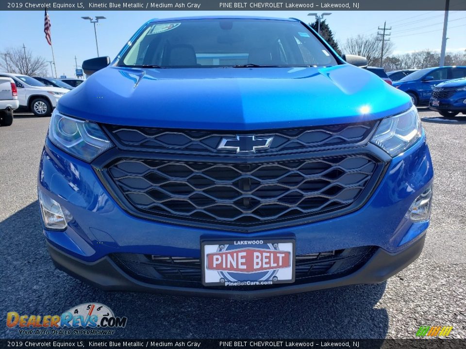 2019 Chevrolet Equinox LS Kinetic Blue Metallic / Medium Ash Gray Photo #2