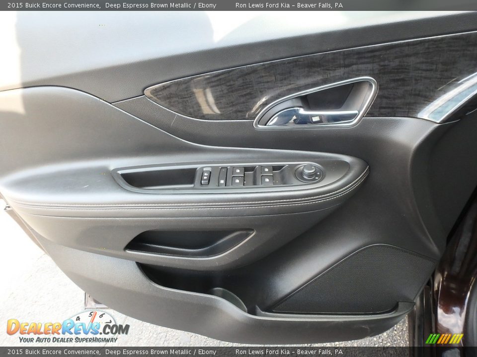 2015 Buick Encore Convenience Deep Espresso Brown Metallic / Ebony Photo #14