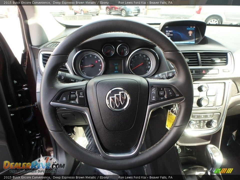 2015 Buick Encore Convenience Deep Espresso Brown Metallic / Ebony Photo #17