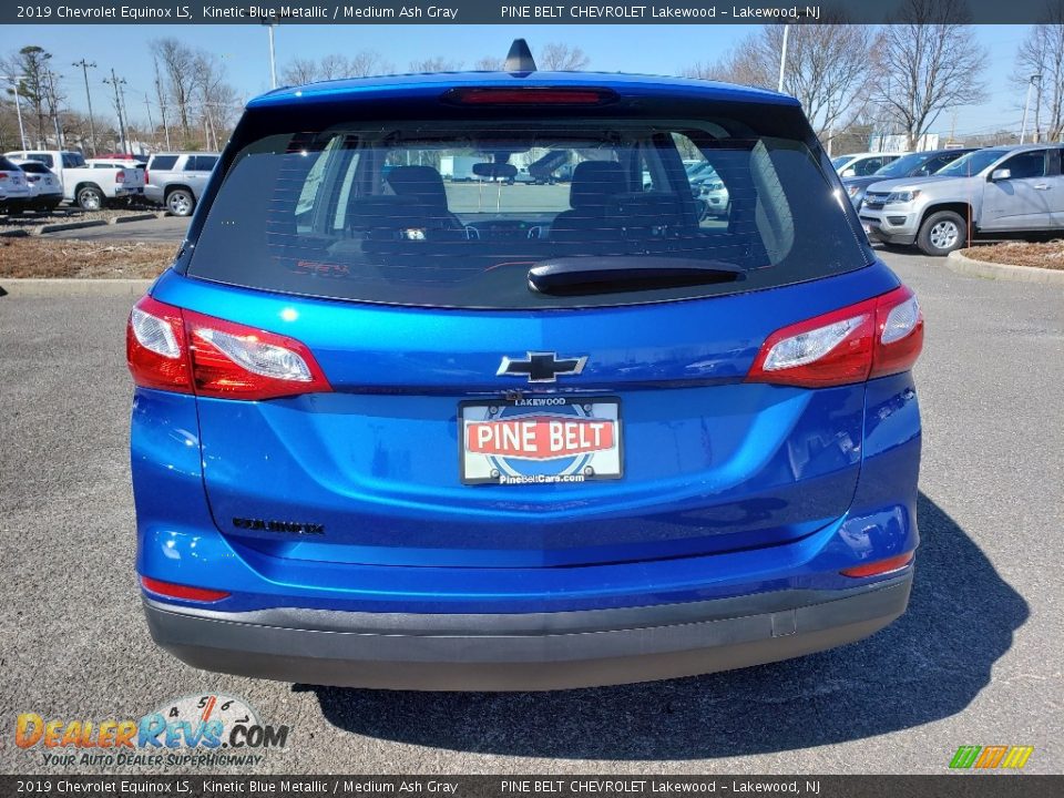 2019 Chevrolet Equinox LS Kinetic Blue Metallic / Medium Ash Gray Photo #5