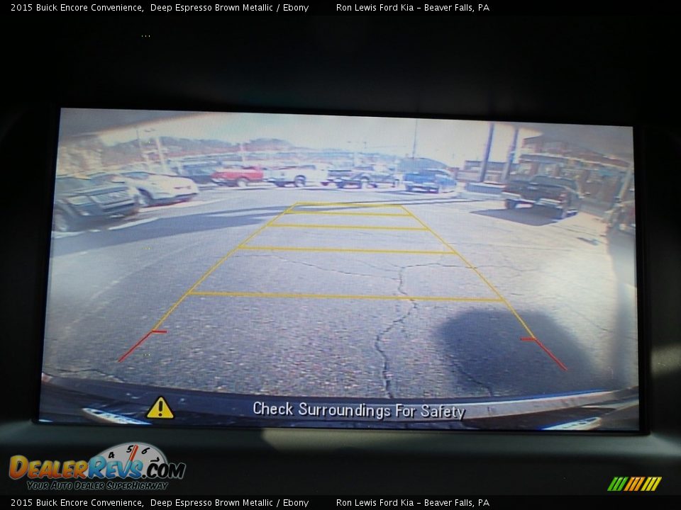 2015 Buick Encore Convenience Deep Espresso Brown Metallic / Ebony Photo #18