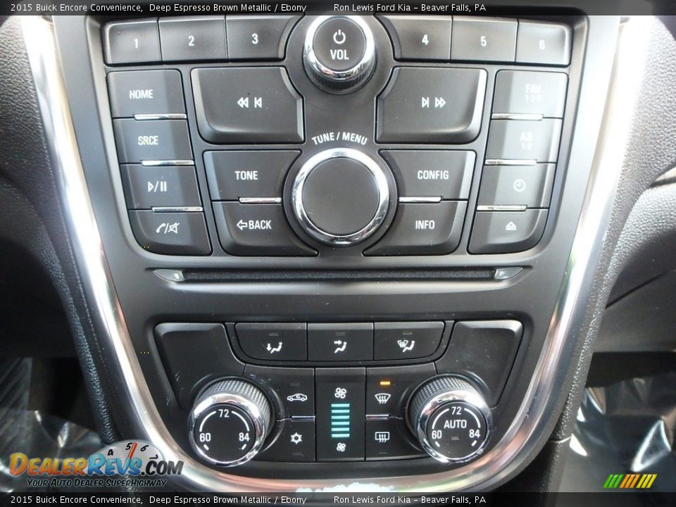 2015 Buick Encore Convenience Deep Espresso Brown Metallic / Ebony Photo #19