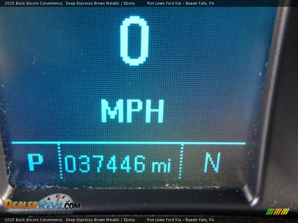 2015 Buick Encore Convenience Deep Espresso Brown Metallic / Ebony Photo #20