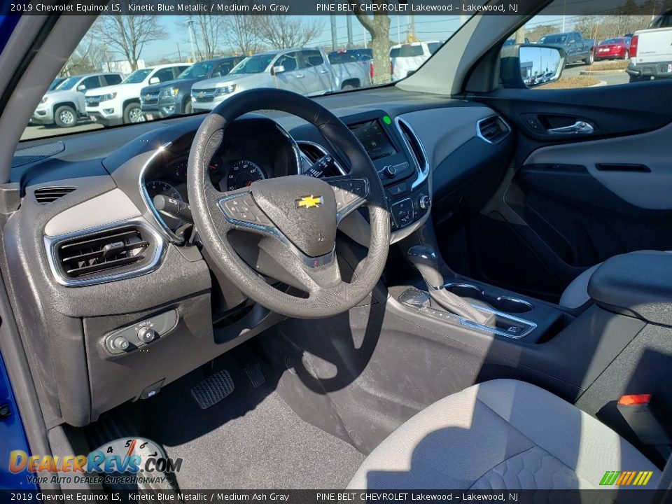 2019 Chevrolet Equinox LS Kinetic Blue Metallic / Medium Ash Gray Photo #8