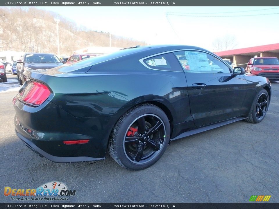 2019 Ford Mustang Bullitt Dark Highland Green / Ebony Photo #2