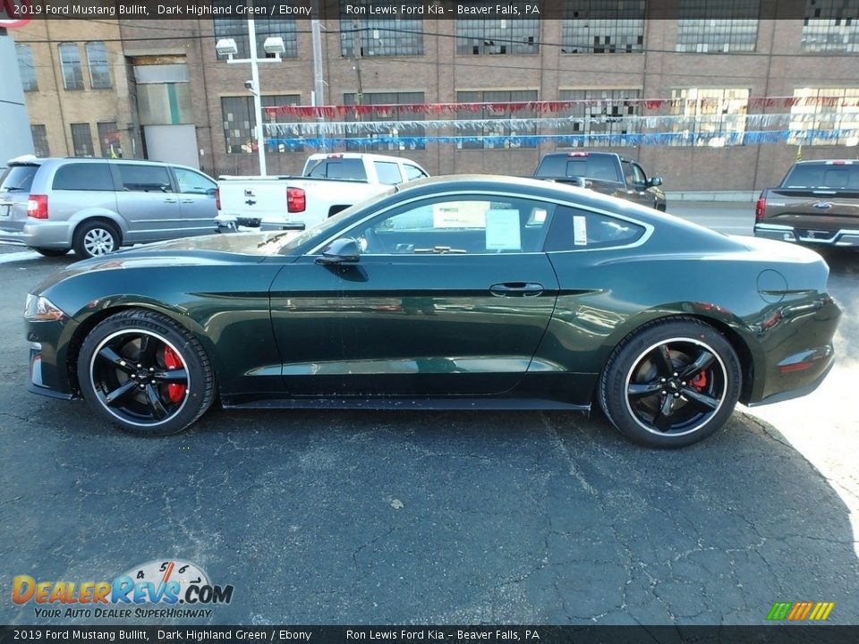 Dark Highland Green 2019 Ford Mustang Bullitt Photo #5