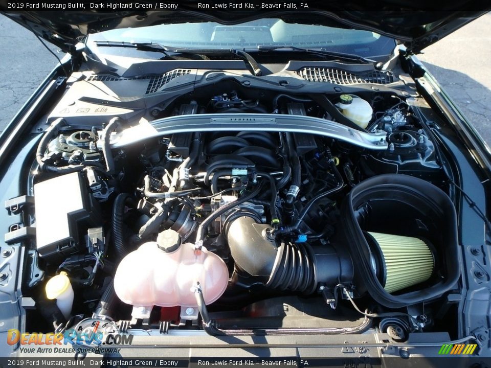 2019 Ford Mustang Bullitt Dark Highland Green / Ebony Photo #8