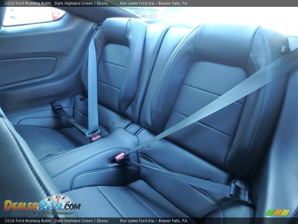 Rear Seat of 2019 Ford Mustang Bullitt Photo #12