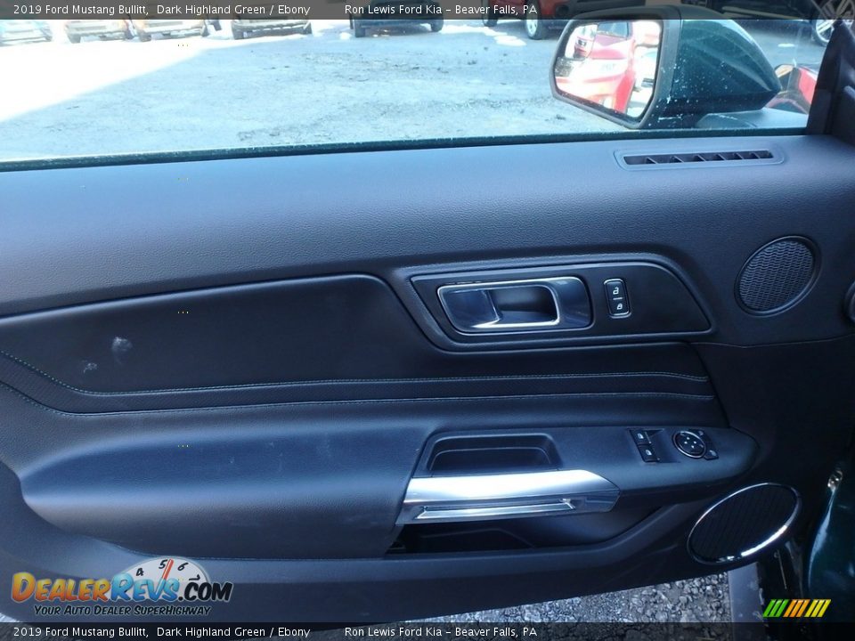 2019 Ford Mustang Bullitt Dark Highland Green / Ebony Photo #15