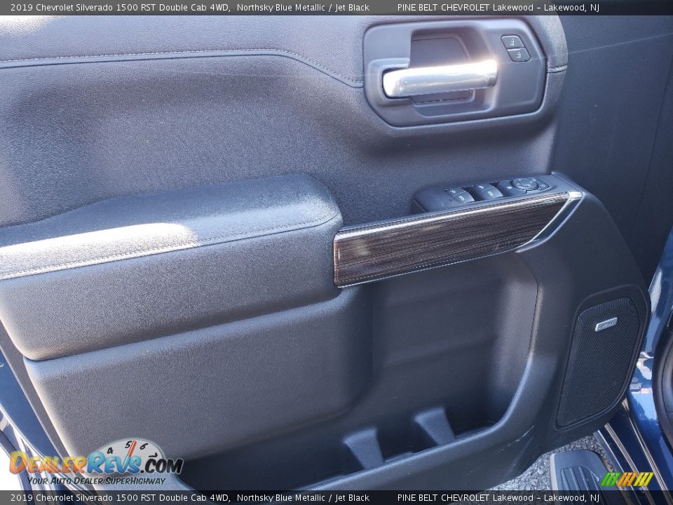 2019 Chevrolet Silverado 1500 RST Double Cab 4WD Northsky Blue Metallic / Jet Black Photo #8