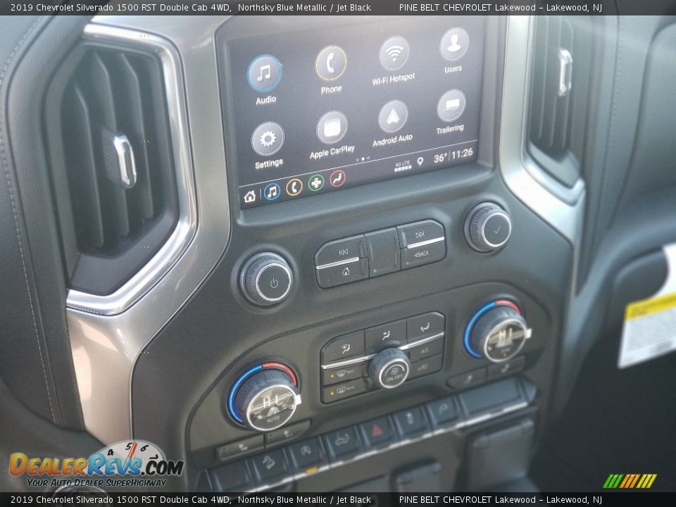2019 Chevrolet Silverado 1500 RST Double Cab 4WD Northsky Blue Metallic / Jet Black Photo #10