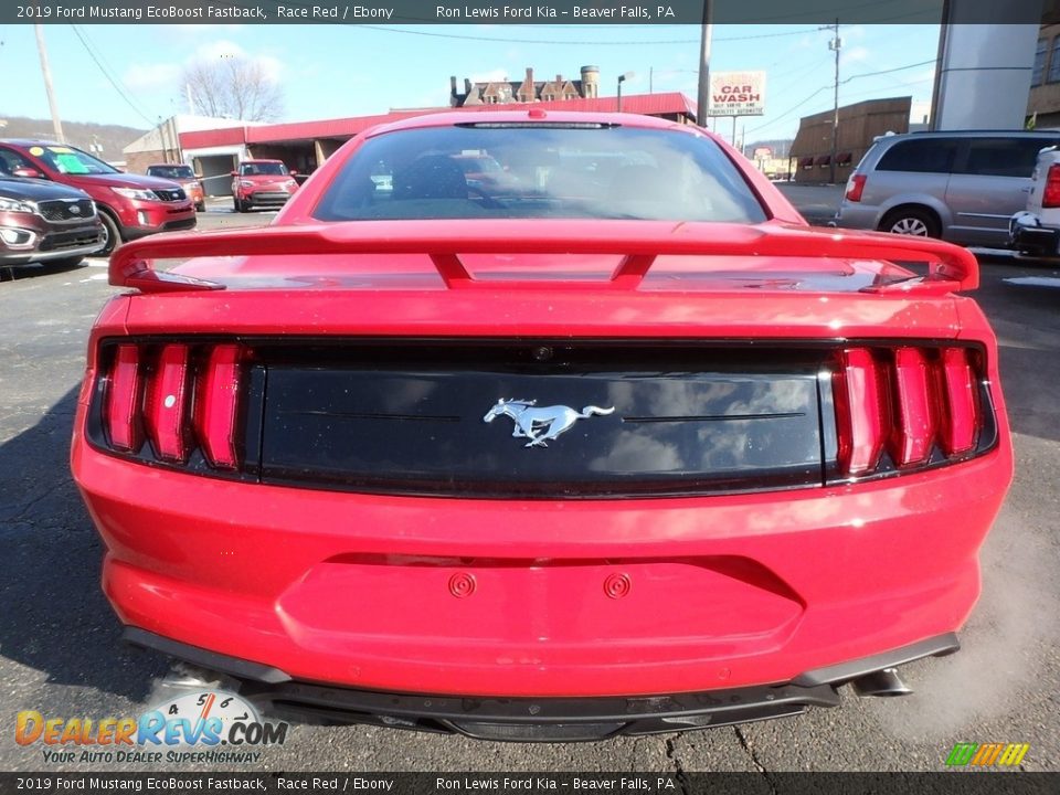 2019 Ford Mustang EcoBoost Fastback Race Red / Ebony Photo #3