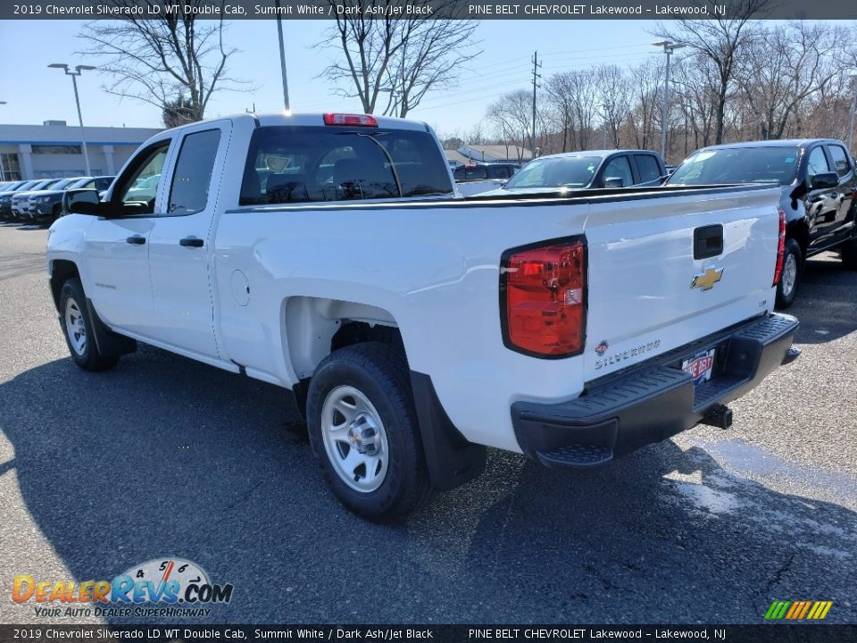 2019 Chevrolet Silverado LD WT Double Cab Summit White / Dark Ash/Jet Black Photo #4