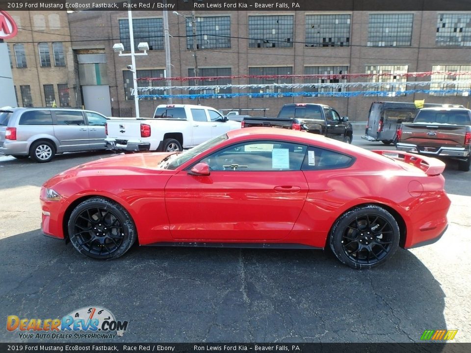 2019 Ford Mustang EcoBoost Fastback Race Red / Ebony Photo #5