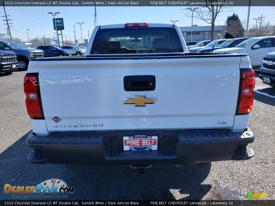2019 Chevrolet Silverado LD WT Double Cab Summit White / Dark Ash/Jet Black Photo #5