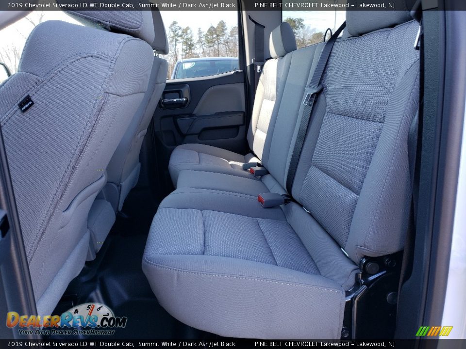 2019 Chevrolet Silverado LD WT Double Cab Summit White / Dark Ash/Jet Black Photo #6