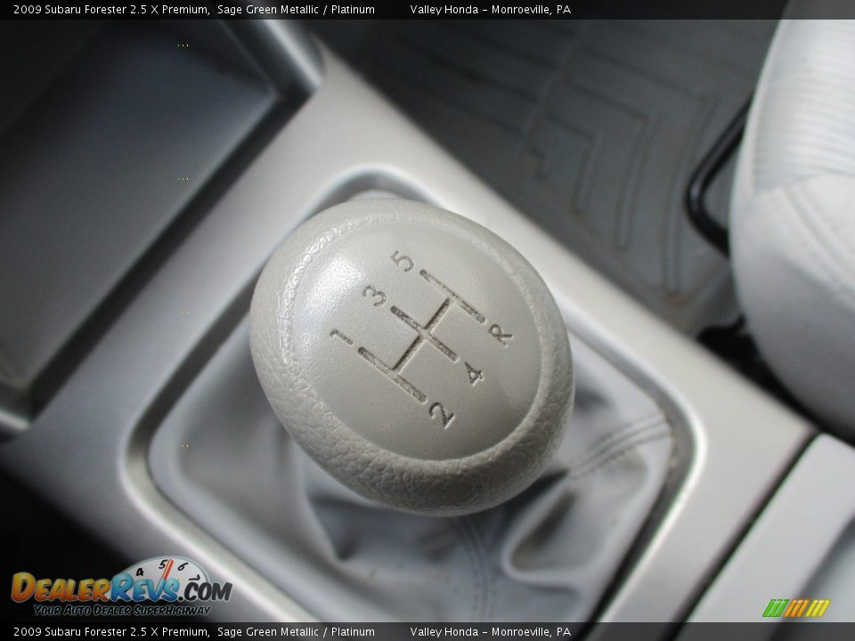 2009 Subaru Forester 2.5 X Premium Sage Green Metallic / Platinum Photo #13