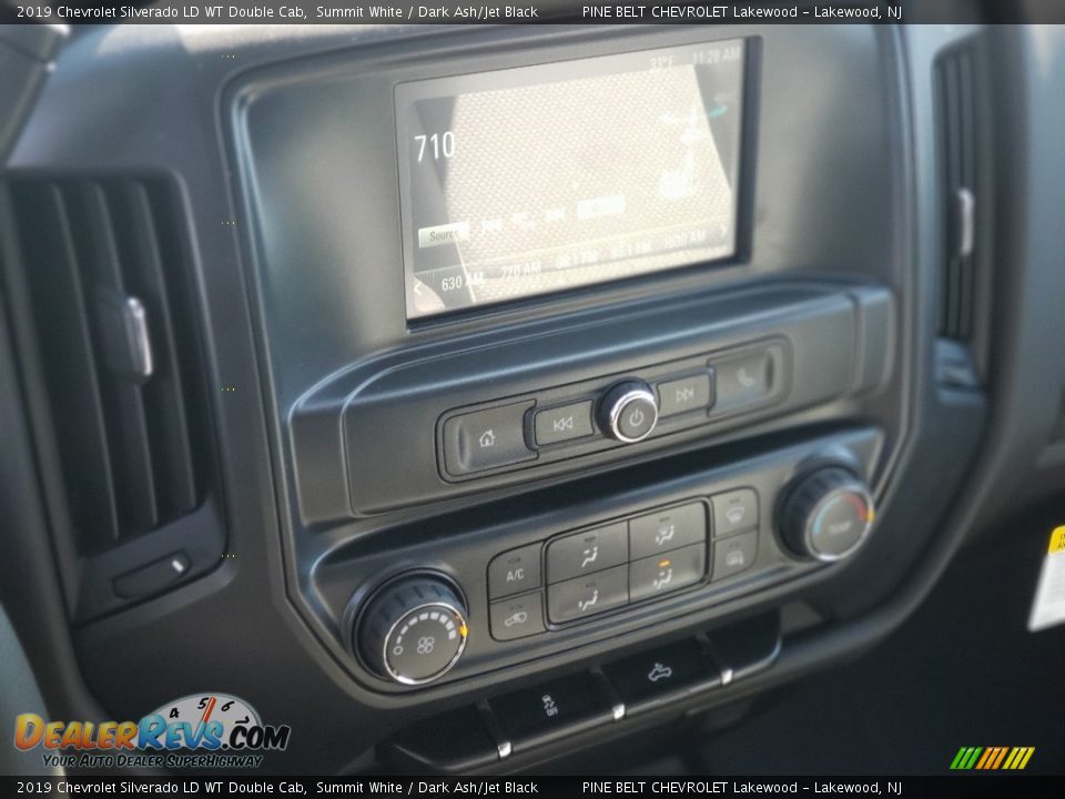 2019 Chevrolet Silverado LD WT Double Cab Summit White / Dark Ash/Jet Black Photo #10