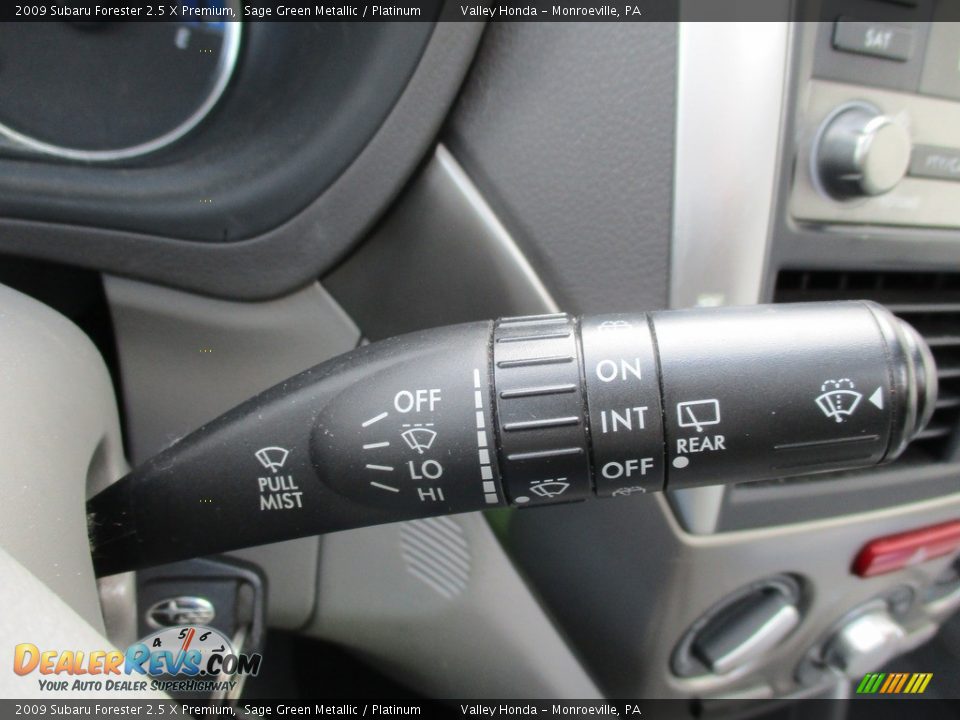 2009 Subaru Forester 2.5 X Premium Sage Green Metallic / Platinum Photo #16