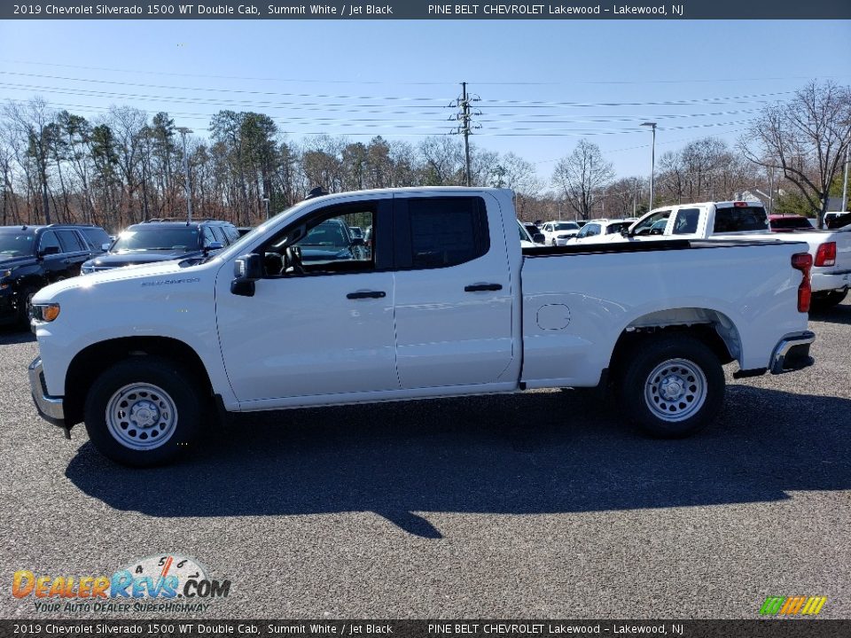 2019 Chevrolet Silverado 1500 WT Double Cab Summit White / Jet Black Photo #3