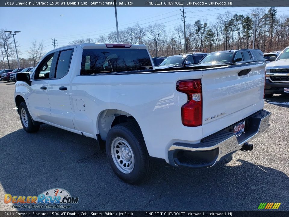 2019 Chevrolet Silverado 1500 WT Double Cab Summit White / Jet Black Photo #4