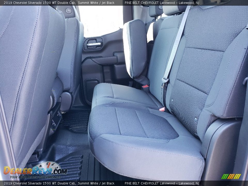 2019 Chevrolet Silverado 1500 WT Double Cab Summit White / Jet Black Photo #6