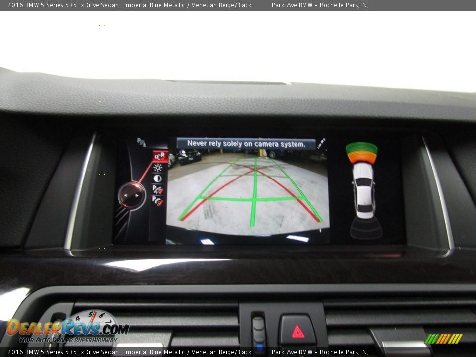 2016 BMW 5 Series 535i xDrive Sedan Imperial Blue Metallic / Venetian Beige/Black Photo #25