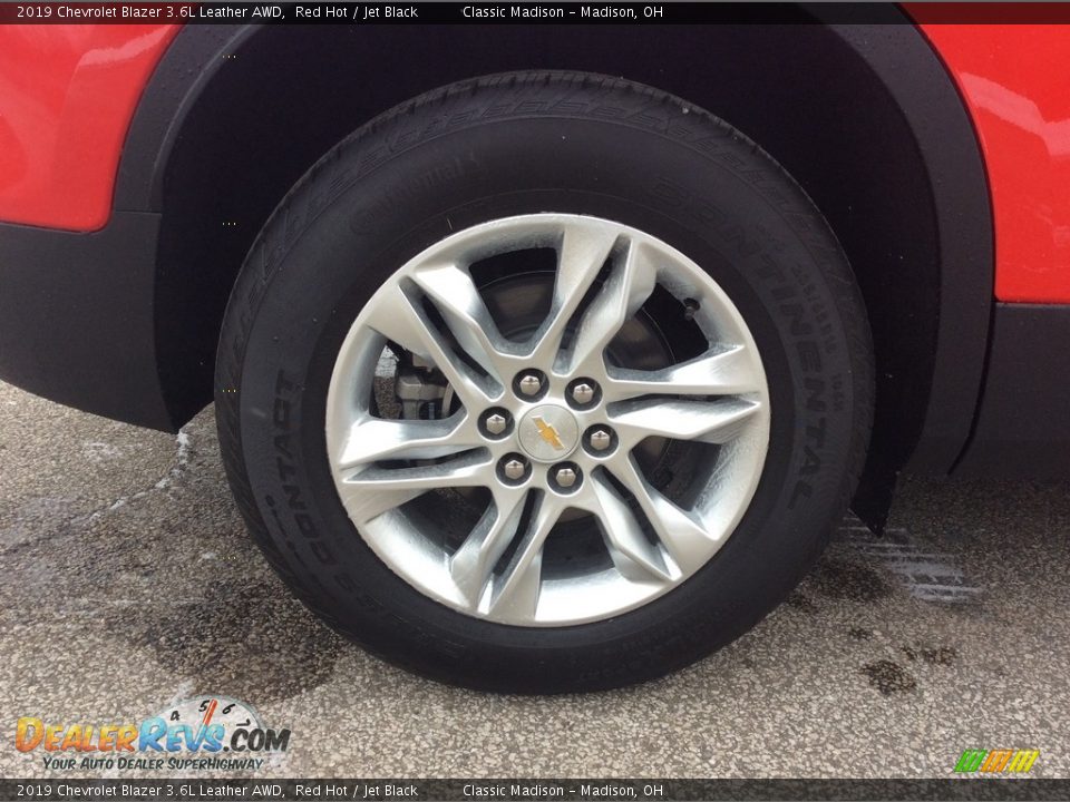 2019 Chevrolet Blazer 3.6L Leather AWD Red Hot / Jet Black Photo #7