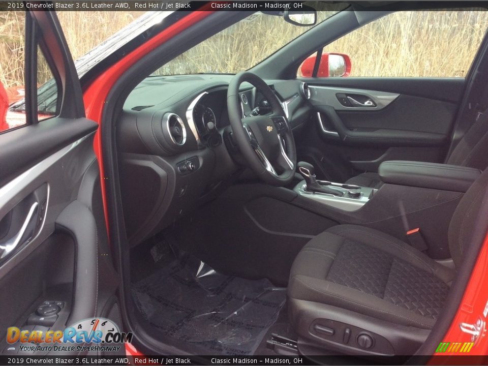 2019 Chevrolet Blazer 3.6L Leather AWD Red Hot / Jet Black Photo #9