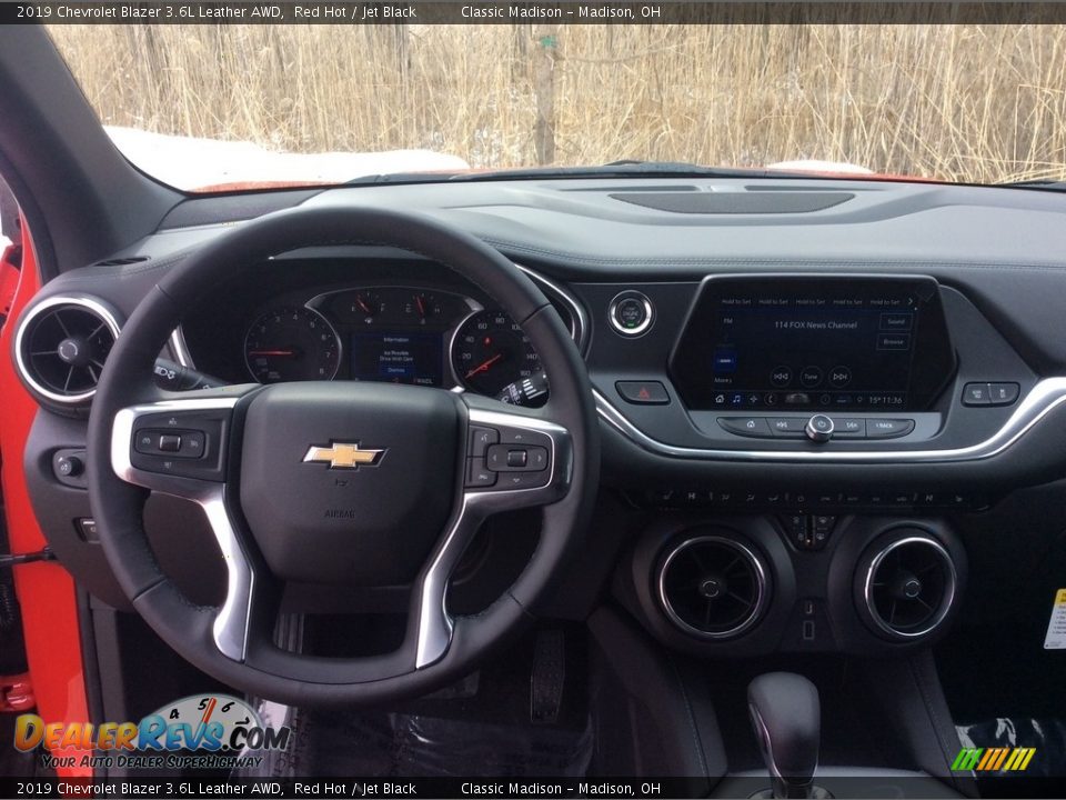 2019 Chevrolet Blazer 3.6L Leather AWD Red Hot / Jet Black Photo #12