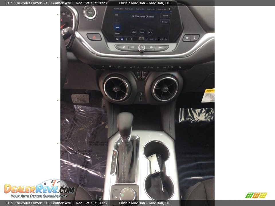 2019 Chevrolet Blazer 3.6L Leather AWD Red Hot / Jet Black Photo #13