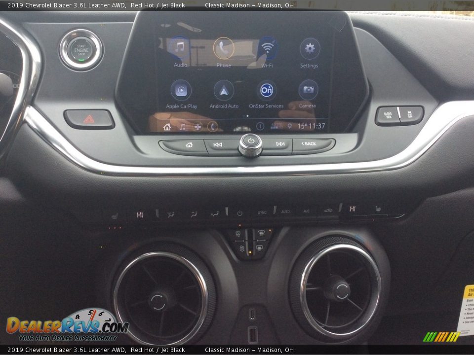 2019 Chevrolet Blazer 3.6L Leather AWD Red Hot / Jet Black Photo #14
