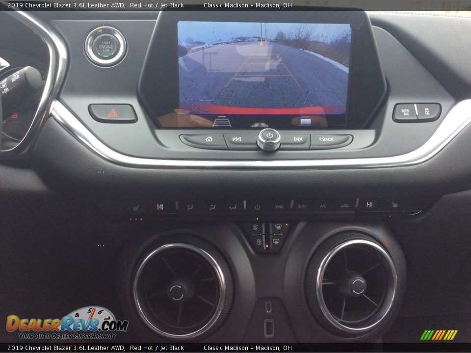 2019 Chevrolet Blazer 3.6L Leather AWD Red Hot / Jet Black Photo #20
