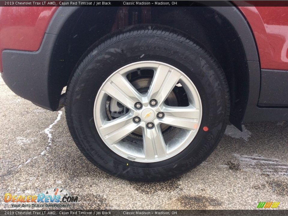 2019 Chevrolet Trax LT AWD Cajun Red Tintcoat / Jet Black Photo #7