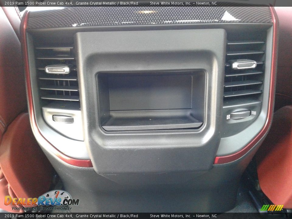 2019 Ram 1500 Rebel Crew Cab 4x4 Granite Crystal Metallic / Black/Red Photo #13