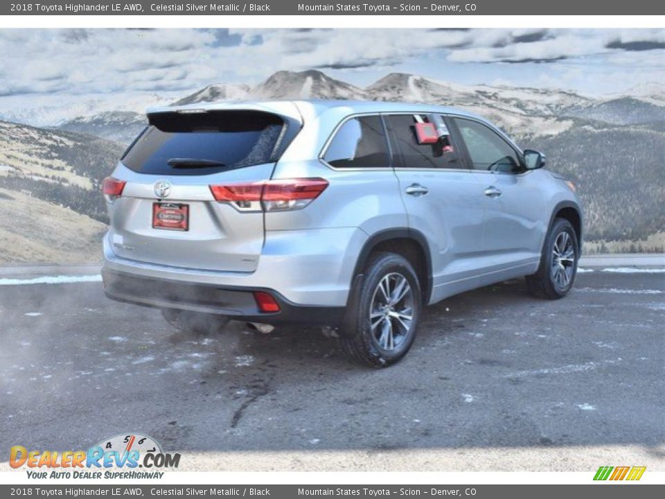 2018 Toyota Highlander LE AWD Celestial Silver Metallic / Black Photo #3