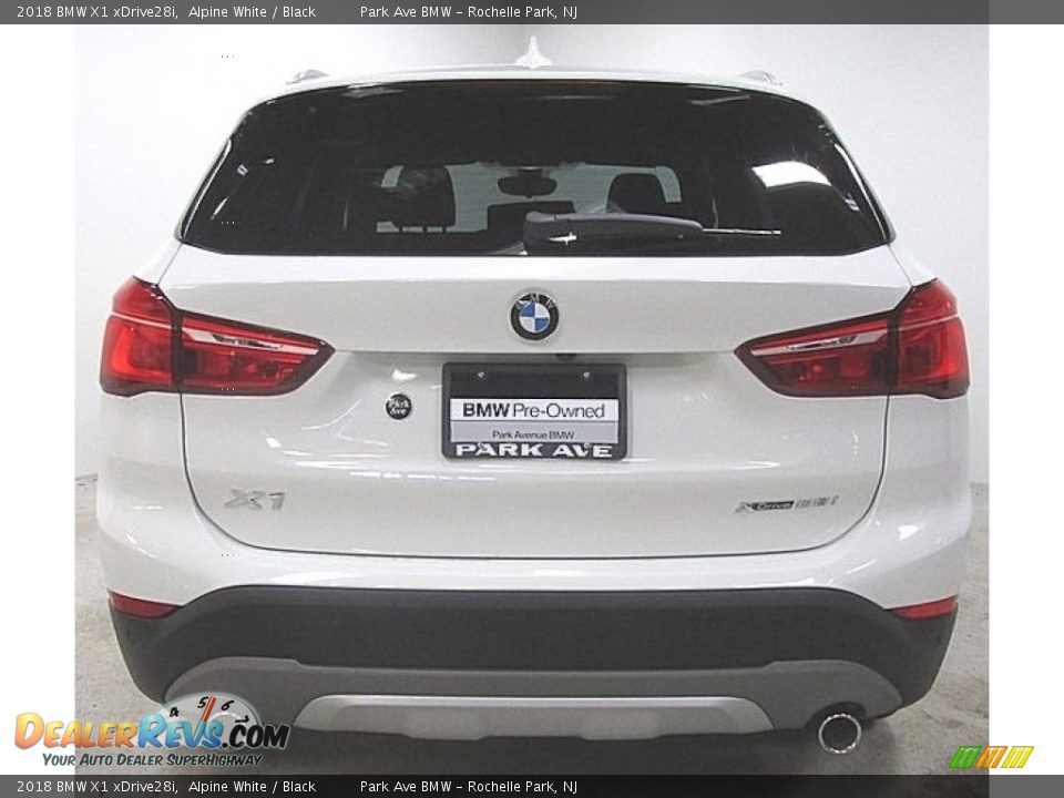 2018 BMW X1 xDrive28i Alpine White / Black Photo #3