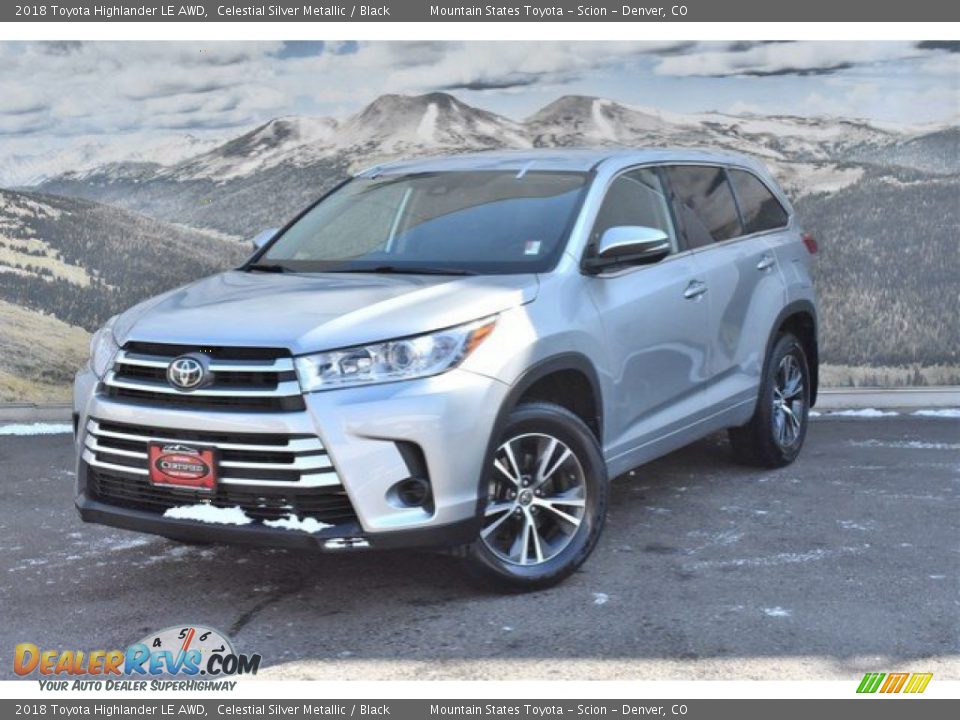 2018 Toyota Highlander LE AWD Celestial Silver Metallic / Black Photo #5
