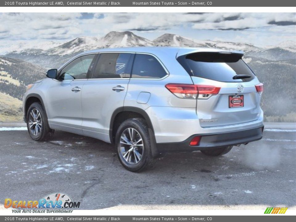 2018 Toyota Highlander LE AWD Celestial Silver Metallic / Black Photo #7