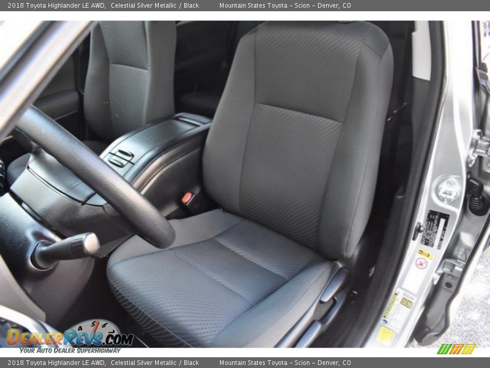 2018 Toyota Highlander LE AWD Celestial Silver Metallic / Black Photo #12
