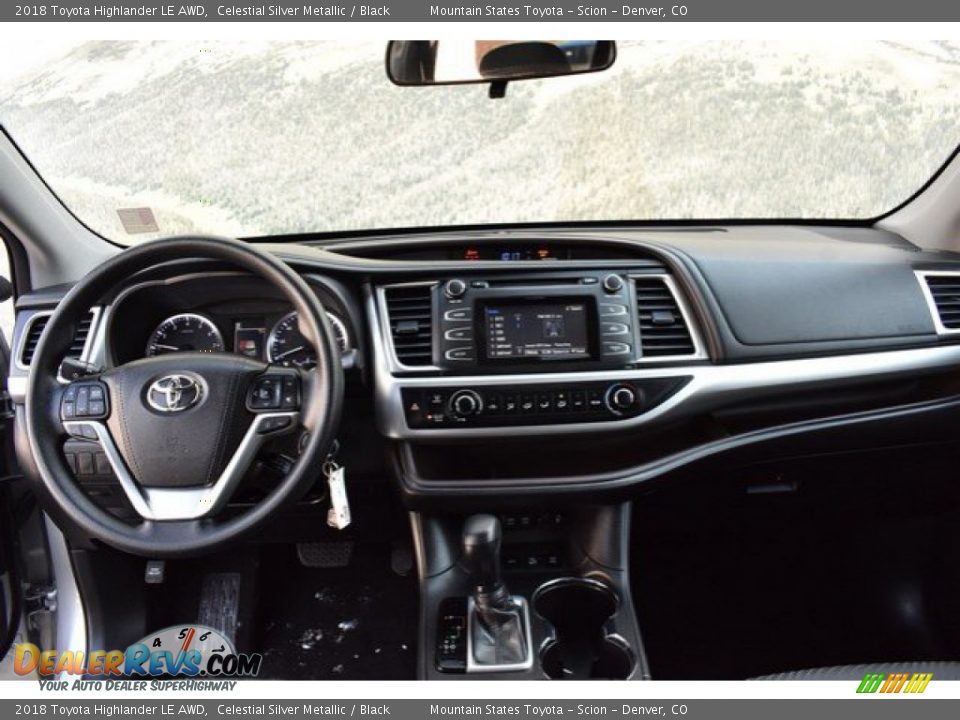 2018 Toyota Highlander LE AWD Celestial Silver Metallic / Black Photo #13