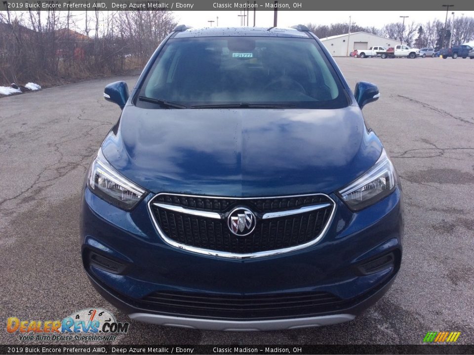 2019 Buick Encore Preferred AWD Deep Azure Metallic / Ebony Photo #2