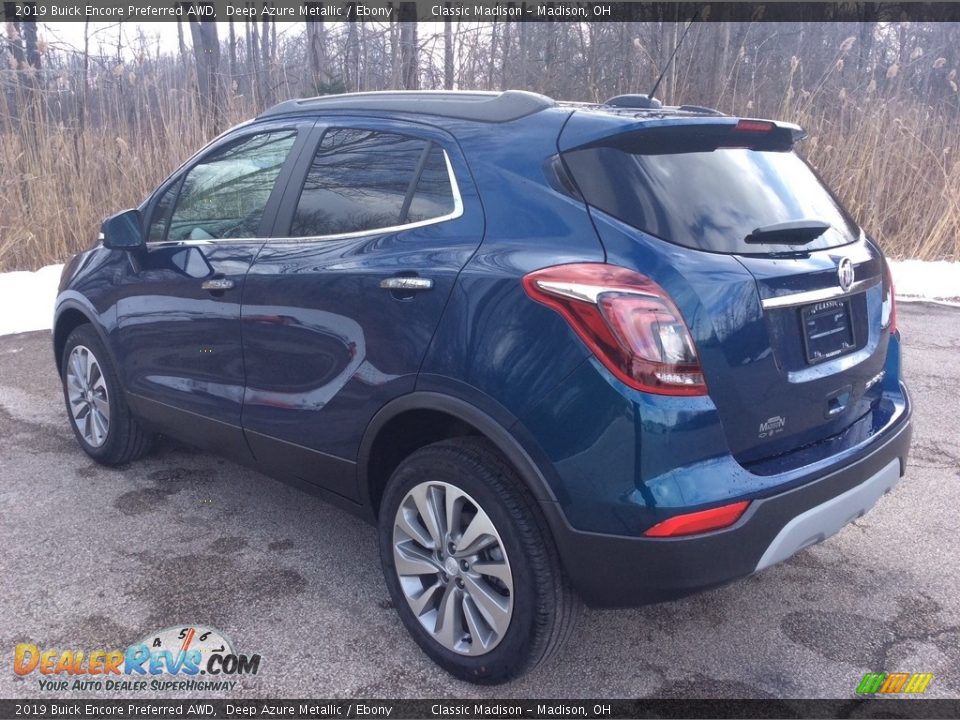 2019 Buick Encore Preferred AWD Deep Azure Metallic / Ebony Photo #4