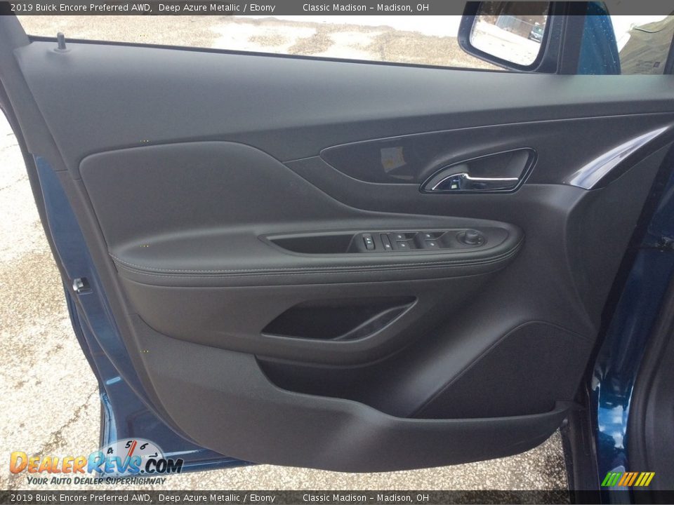 2019 Buick Encore Preferred AWD Deep Azure Metallic / Ebony Photo #8